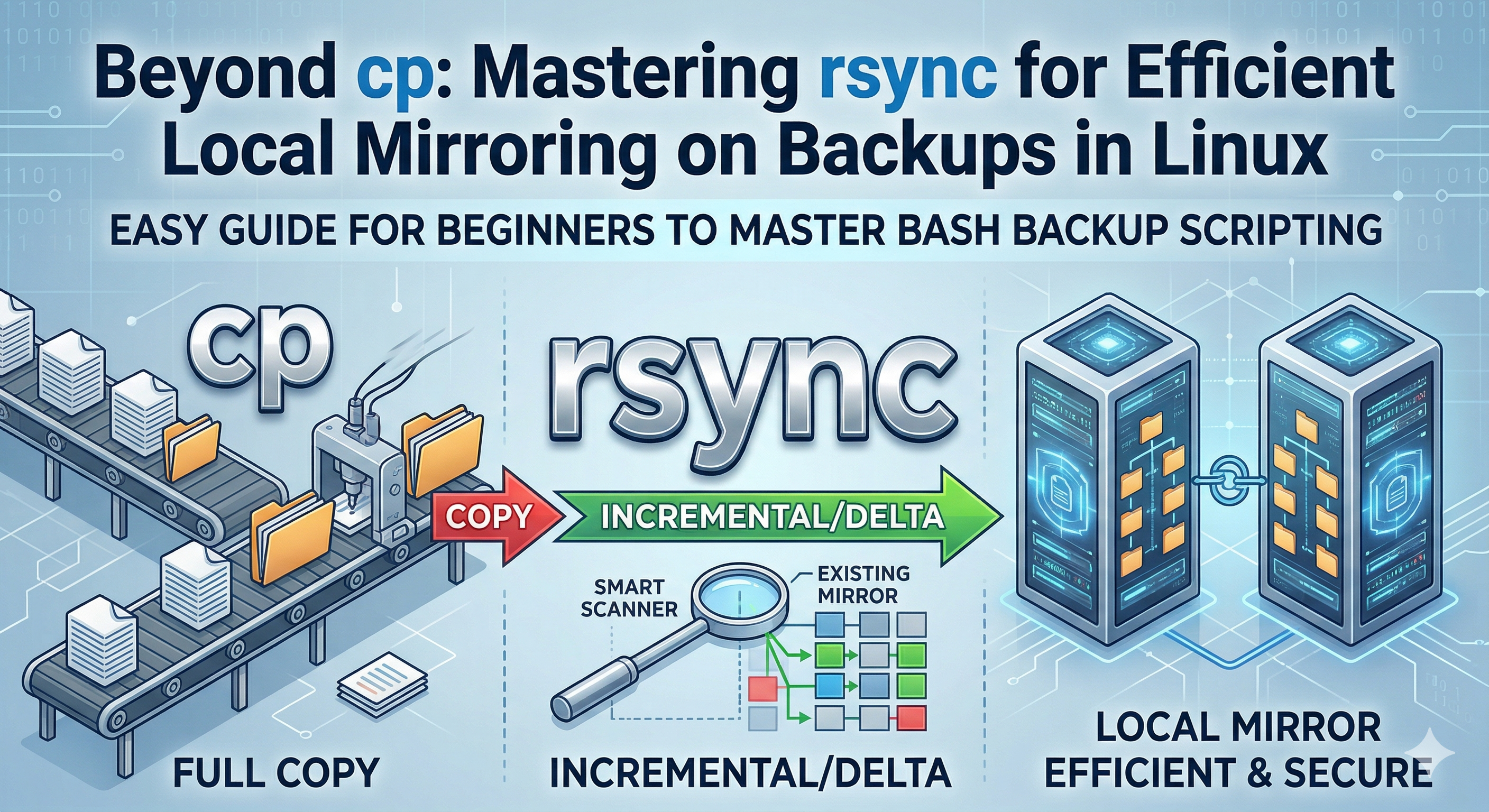Beyond cp: Mastering rsync for Efficient Local Mirroring (Part I)